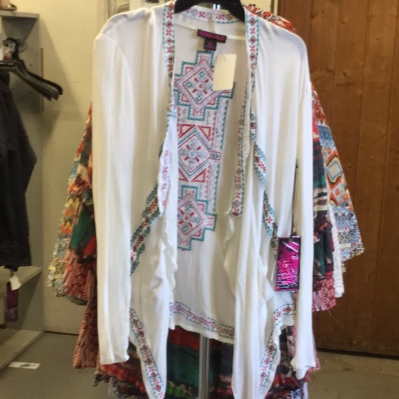 Rock & Roll Cowgirl Sweaters - Rock and roll cowgirl light weight cardigan